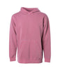 PRM1500Y - Youth Midweight Pigment Dyed Hooded Pullover - Maroon / XS - HOODIES