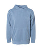 PRM1500Y - Youth Midweight Pigment Dyed Hooded Pullover - Slate Blue / XS - HOODIES