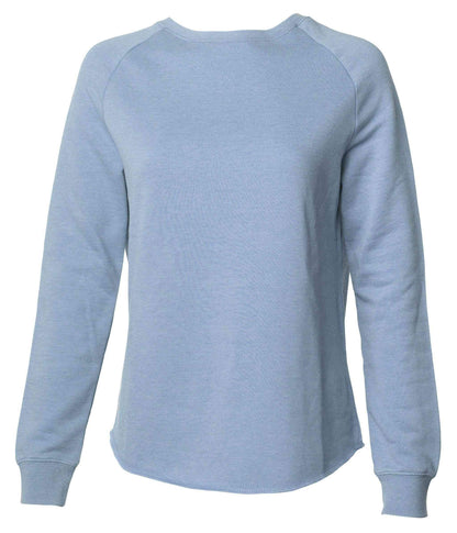 PRM2000 - Women’s California Wave Wash Crew - Misty Blue / XS - CREWNECKS