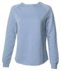 PRM2000 - Women’s California Wave Wash Crew - Misty Blue / XS - CREWNECKS