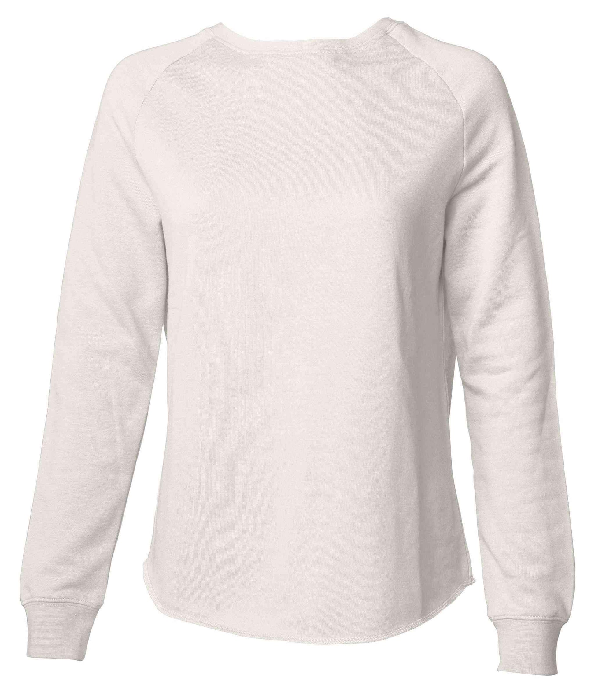 PRM2000 - Women’s California Wave Wash Crew - Bone / XS - CREWNECKS