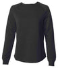 PRM2000 - Women’s California Wave Wash Crew - Black / XS - CREWNECKS
