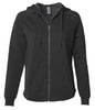 PRM2500Z - Women’s California Wave Wash Zip Hood - Black / XS - ZIPS