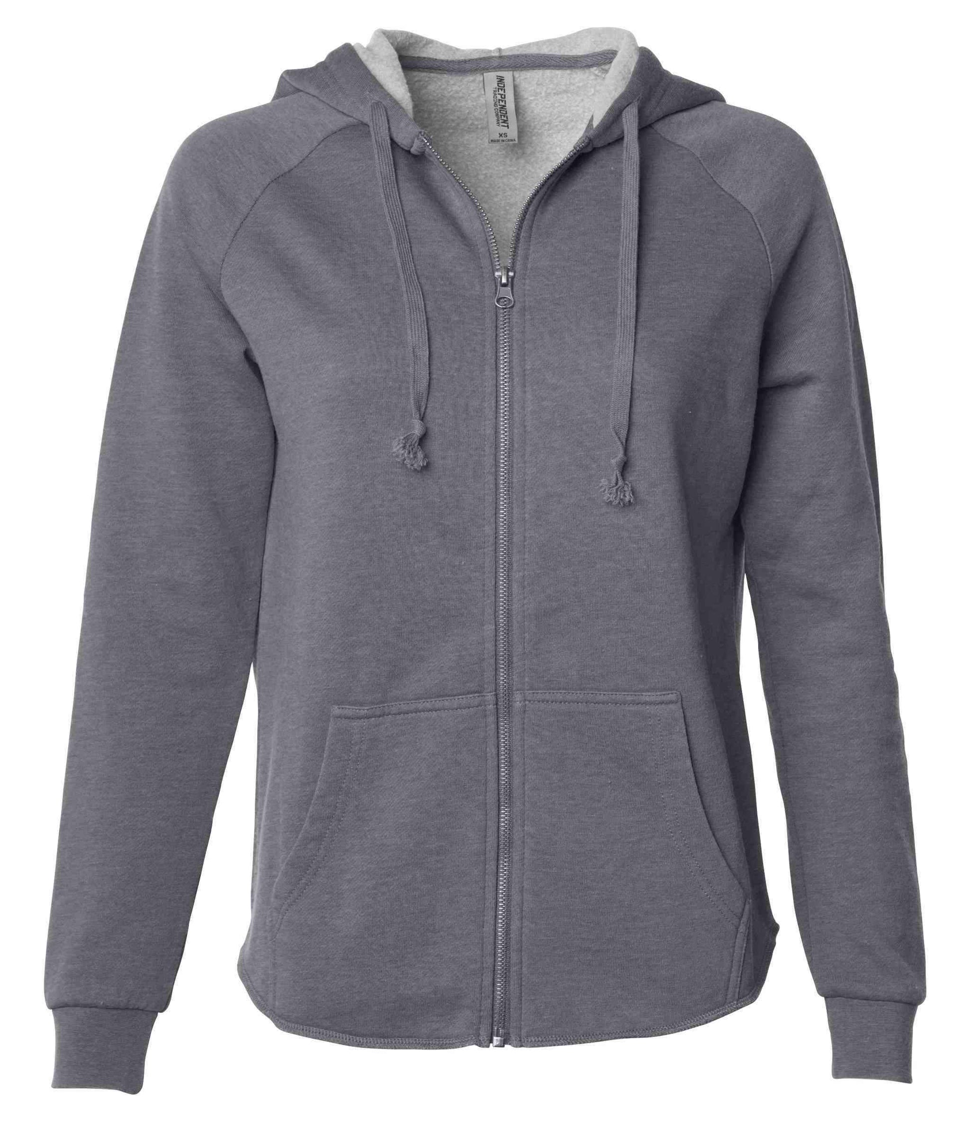 PRM2500Z - Women’s California Wave Wash Zip Hood - Shadow / XS - ZIPS