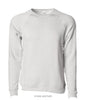 PRM30SBC - Unisex Special Blend Raglan Crew - Stone Heather / XS - CREWNECKS