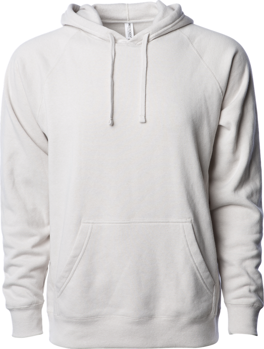 PRM33SBP - Special Blend Raglan Hooded Pullovers - Stone Heather / XS - HOODIES