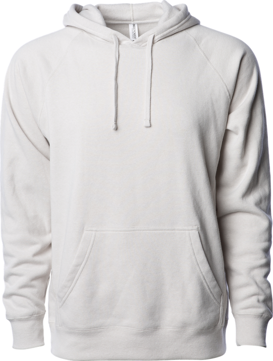PRM33SBP - Special Blend Raglan Hooded Pullovers - Stone Heather / XS - HOODIES