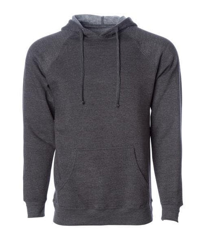 PRM33SBP - Special Blend Raglan Hooded Pullover - Carbon Charcoal Heather / XS - HOODIES