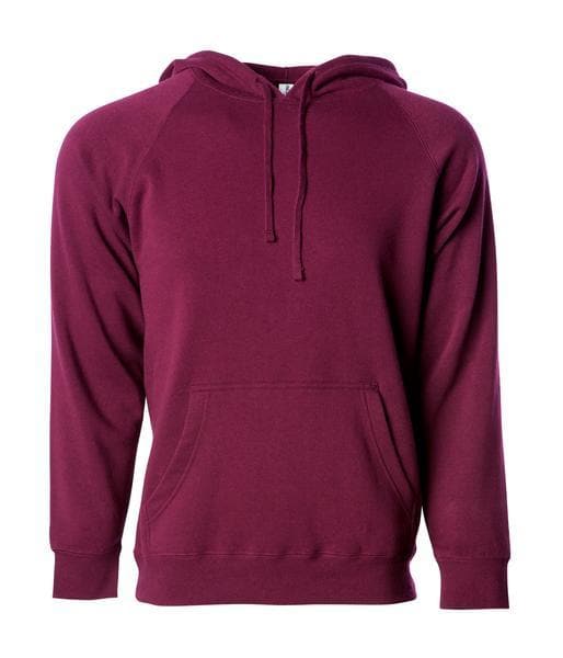 PRM33SBP - Special Blend Raglan Hooded Pullover - Maroon / XS - HOODIES