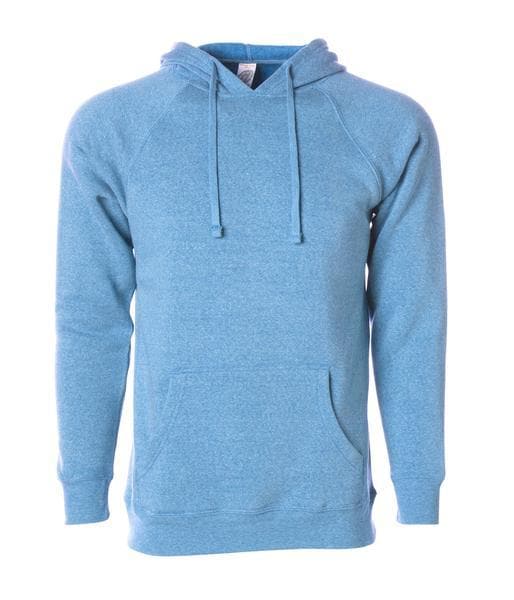 PRM33SBP - Special Blend Raglan Hooded Pullover - Pacific Heather / XS - HOODIES