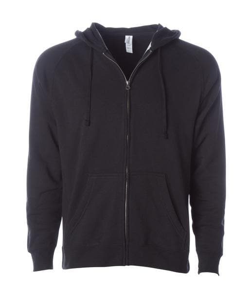 PRM33SBZ - Unisex Special Blend Zip Hooded Sweatshirt - Black / XS - ZIPS