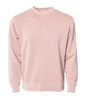 PRM3500 - Unisex Midweight Pigment Dyed Crew Neck - Dusty Pink / XS - CREWNECKS