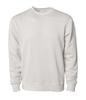 PRM3500 - Unisex Midweight Pigment Dyed Crew Neck - Ivory / XS - CREWNECKS