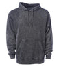 PRM4500MW - Unisex Midweight Mineral Wash Hooded Pullover - Black / XS - HOODIES