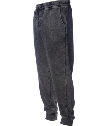 PRM50PTMW - Men’s Mineral Wash Fleece Pant - Black / XS - SWEATPANTS