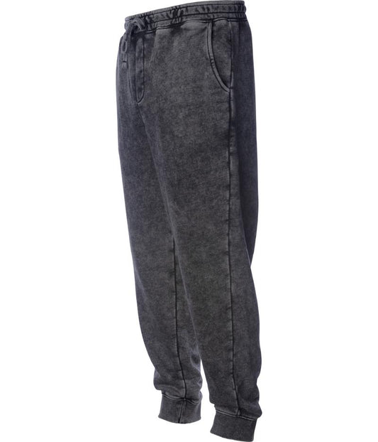 PRM50PTMW - Men’s Mineral Wash Fleece Pant - Black / XS - SWEATPANTS