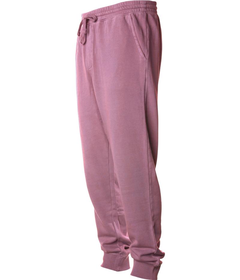 PRM50PTPD - Men’s Pigment Dyed Fleece Pant - Maroon / XS - SWEATPANTS