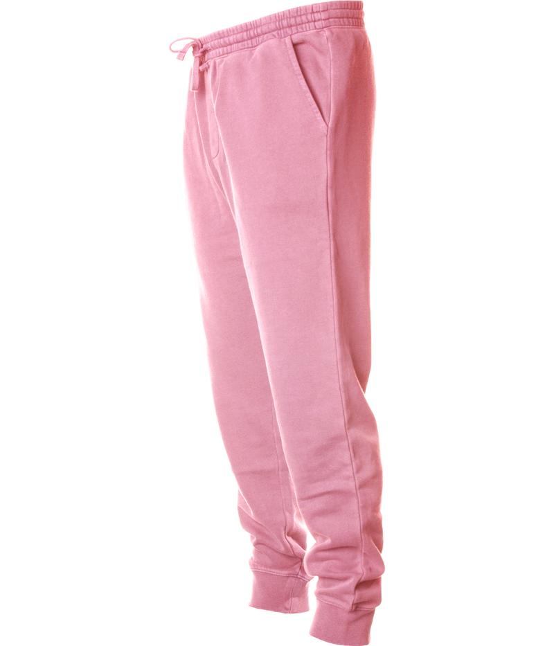 PRM50PTPD - Men’s Pigment Dyed Fleece Pant - Pink / XS - SWEATPANTS