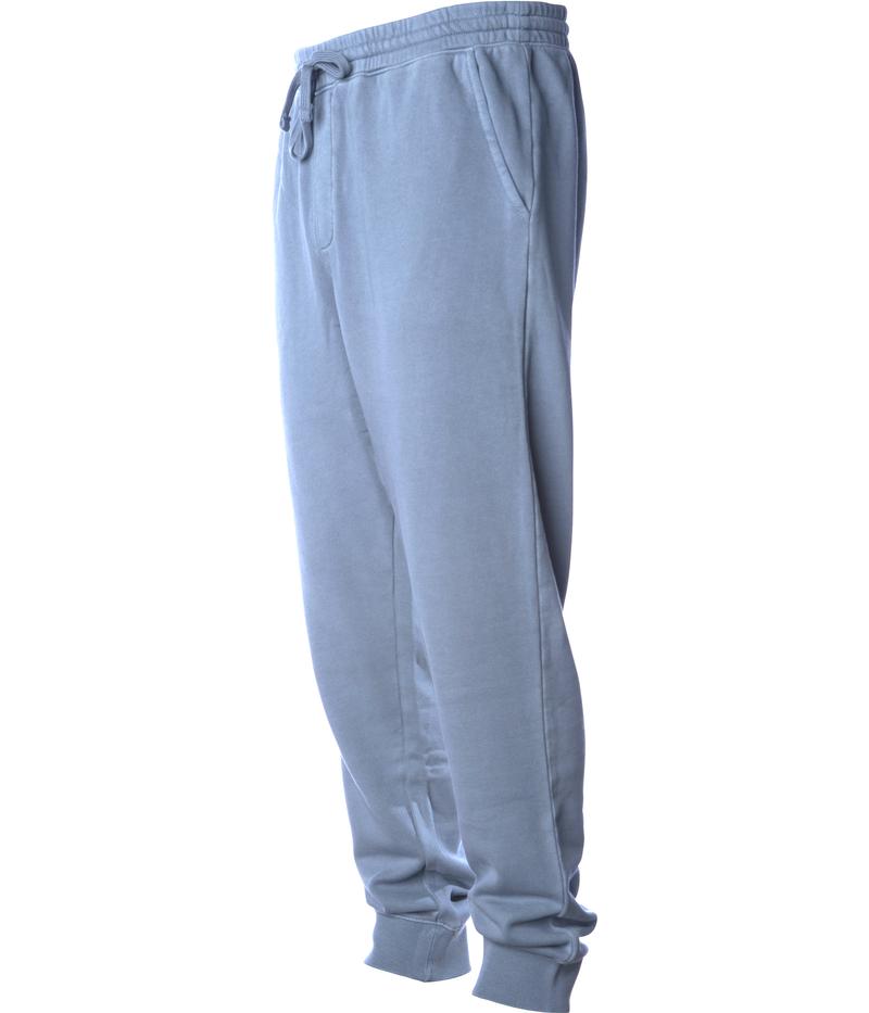 PRM50PTPD - Men’s Pigment Dyed Fleece Pant - Slate Blue / XS - SWEATPANTS