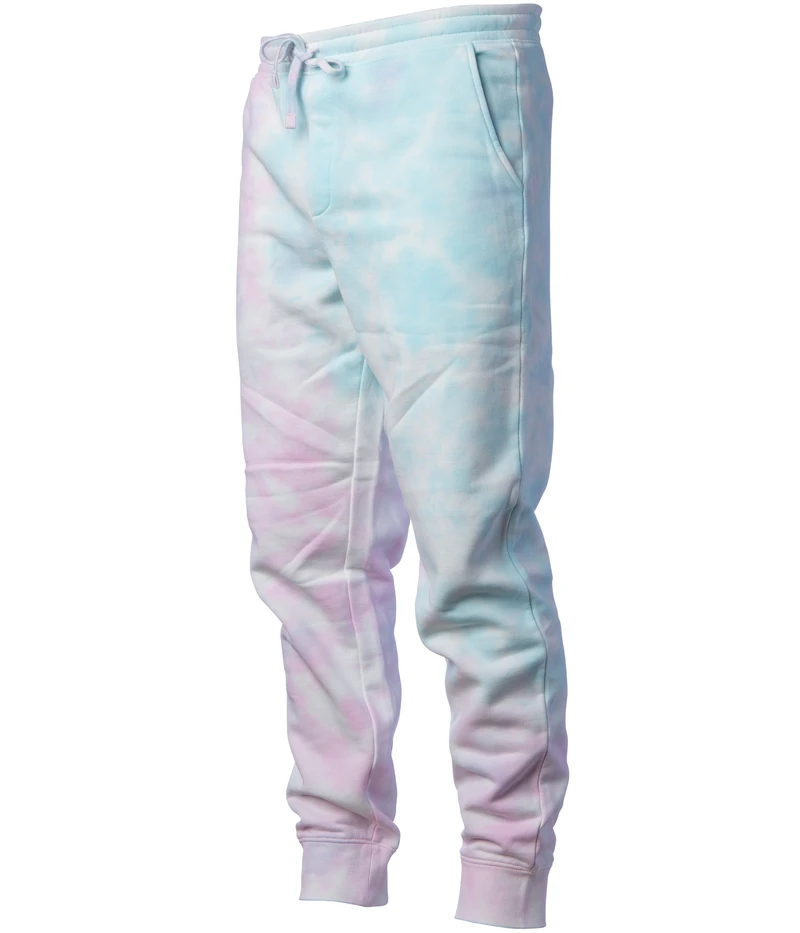 PRM50PTTD - Men’s Tie Die Fleece Pant - Dye Cotton Candy / XS - SWEATPANTS