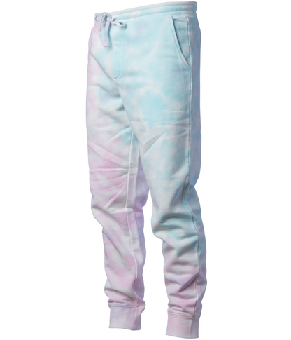 PRM50PTTD - Men’s Tie Die Fleece Pant - Dye Cotton Candy / XS - SWEATPANTS
