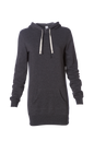 PRM65DRS - Midweight Special Blend Hooded Pullover Dress - Carbon / XS - HOODIES