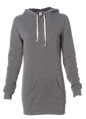 PRM65DRS - Midweight Special Blend Hooded Pullover Dress - Nickel / XS - HOODIES