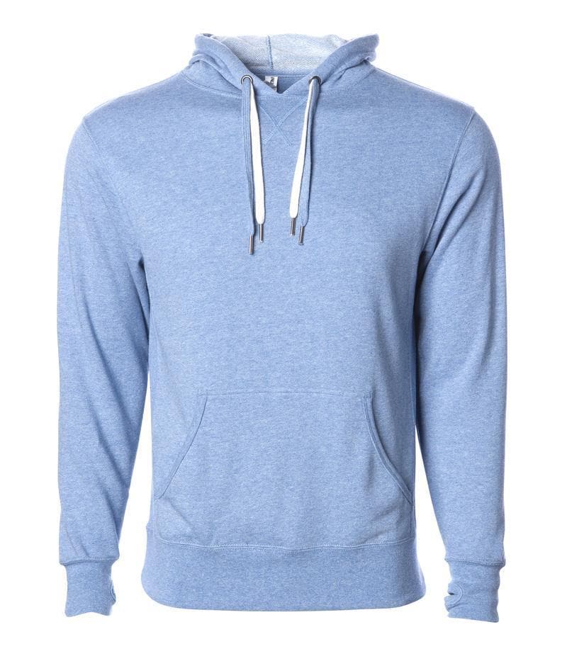 PRM90HT - Unisex Heather French Terry Hooded Pullover - Sky / XS - HOODIES