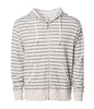 PRM90HTZ - Unisex French Terry Zip Hooded Sweatshirt - Oatmeal Heather Salt and Pepper / XS - ZIPS