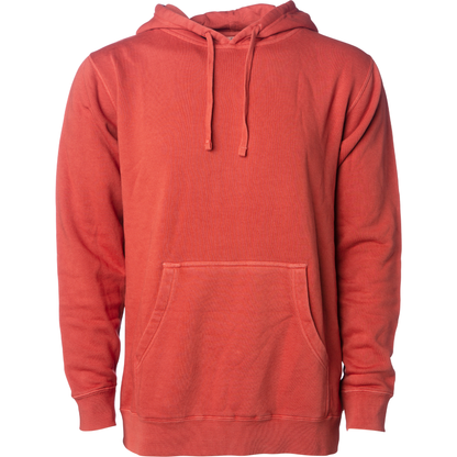PRM4500 - Unisex Midweight Pigment Dyed Hooded Pullover - Amber / XS - HOODIES