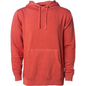 PRM4500 - Unisex Midweight Pigment Dyed Hooded Pullover - Amber / XS - HOODIES