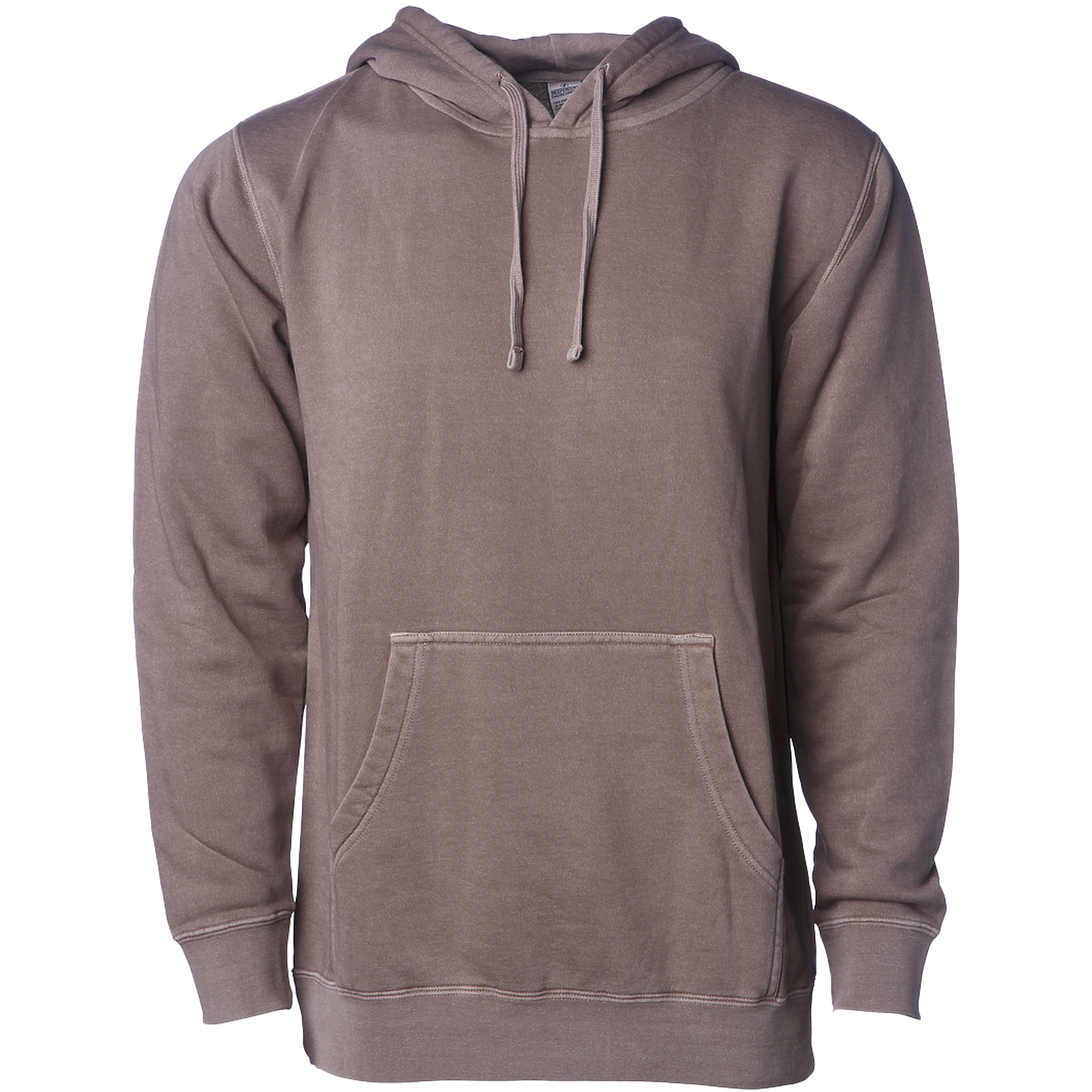 PRM4500 - Unisex Midweight Pigment Dyed Hooded Pullover - Clay / XS - HOODIES