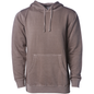 PRM4500 - Unisex Midweight Pigment Dyed Hooded Pullover - Clay / XS - HOODIES