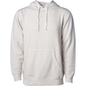 PRM4500 - Unisex Midweight Pigment Dyed Hooded Pullover - Ivory / XS - HOODIES