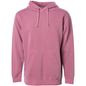 PRM4500 - Unisex Midweight Pigment Dyed Hooded Pullovers - Maroon / XS - HOODIES