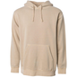PRM4500 - Unisex Midweight Pigment Dyed Hooded Pullovers - Sandstone / XS - HOODIES