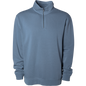 PRM4600QZ - Midweight Pigment Dye Quarter Zip - Slate Blue / XS - ZIPS