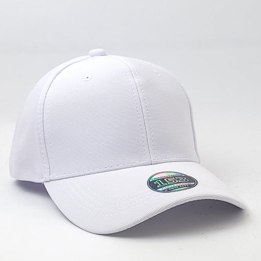 Plain Spandex cap - Multi-Coloured Fitted - White / OSFA - Cap