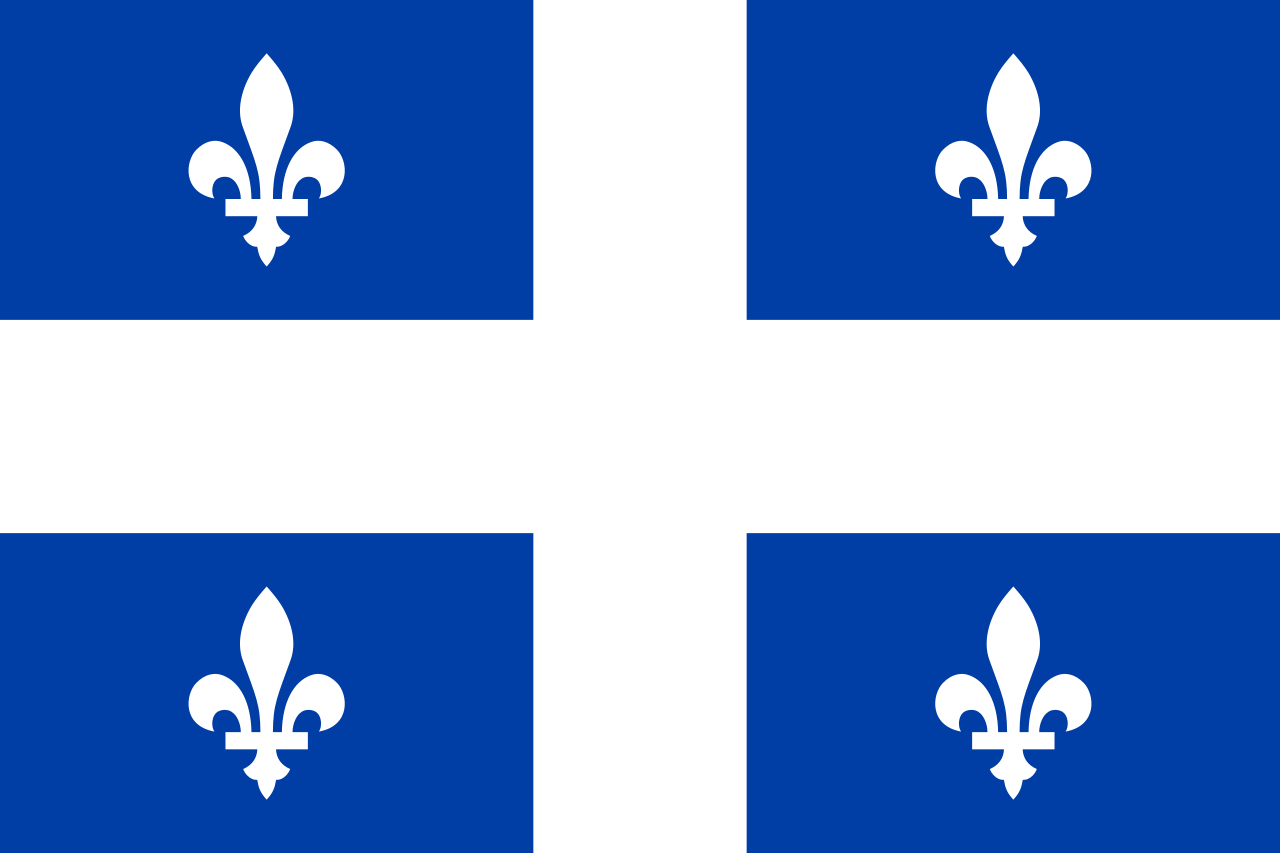 Quebec Flag 3x5 ft