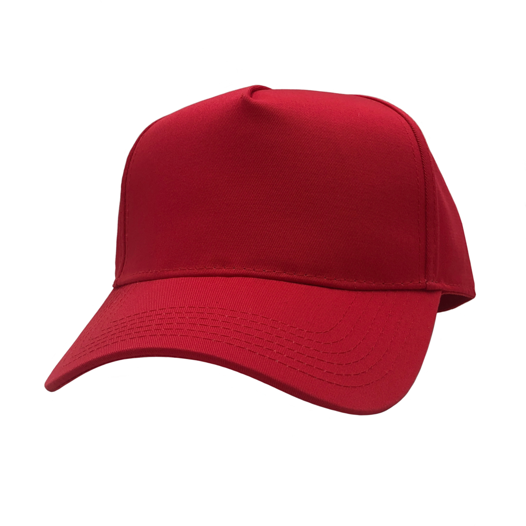 GN-1051-5P - Pro Style Cap - Red / One Size - CAPS