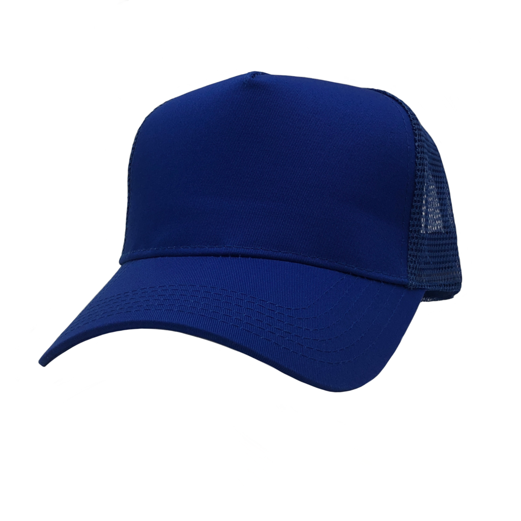 GN-1051-5PM - Pro Style Trucker Mesh Cap - Royal / One Size - CAPS