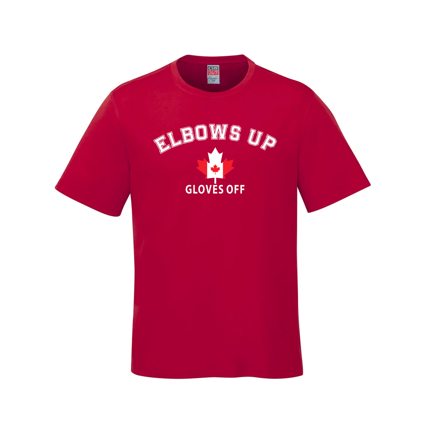 Elbows Up | 100% Cotton T-Shirt – 160 GSM Premium Canadian Streetwear