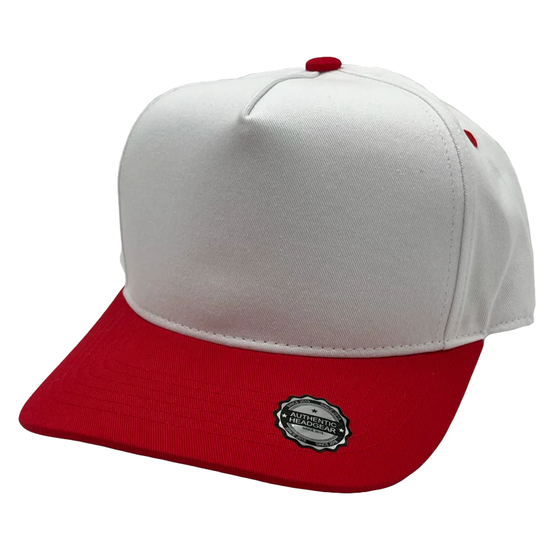 GNV-007 - Premium Pro Style Cap - Red White / One Size - CAPS