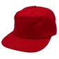 GNV-1004SBP - 6P Washed Cotton - Red / One Size - CAPS