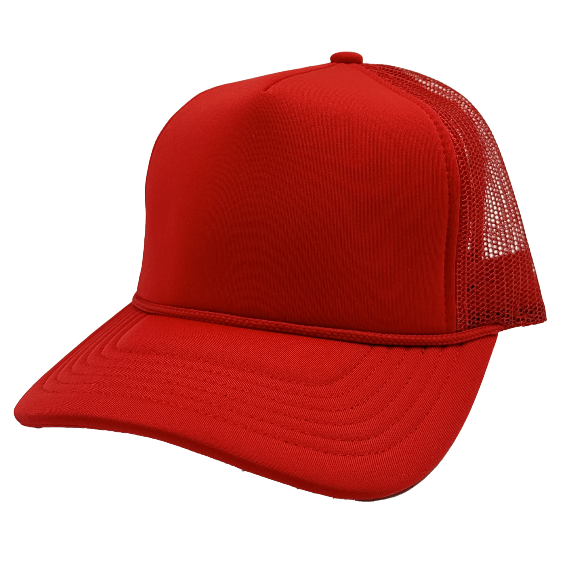 GNV-1222FT - Foam Trucker Cap - Red / One Size - CAPS