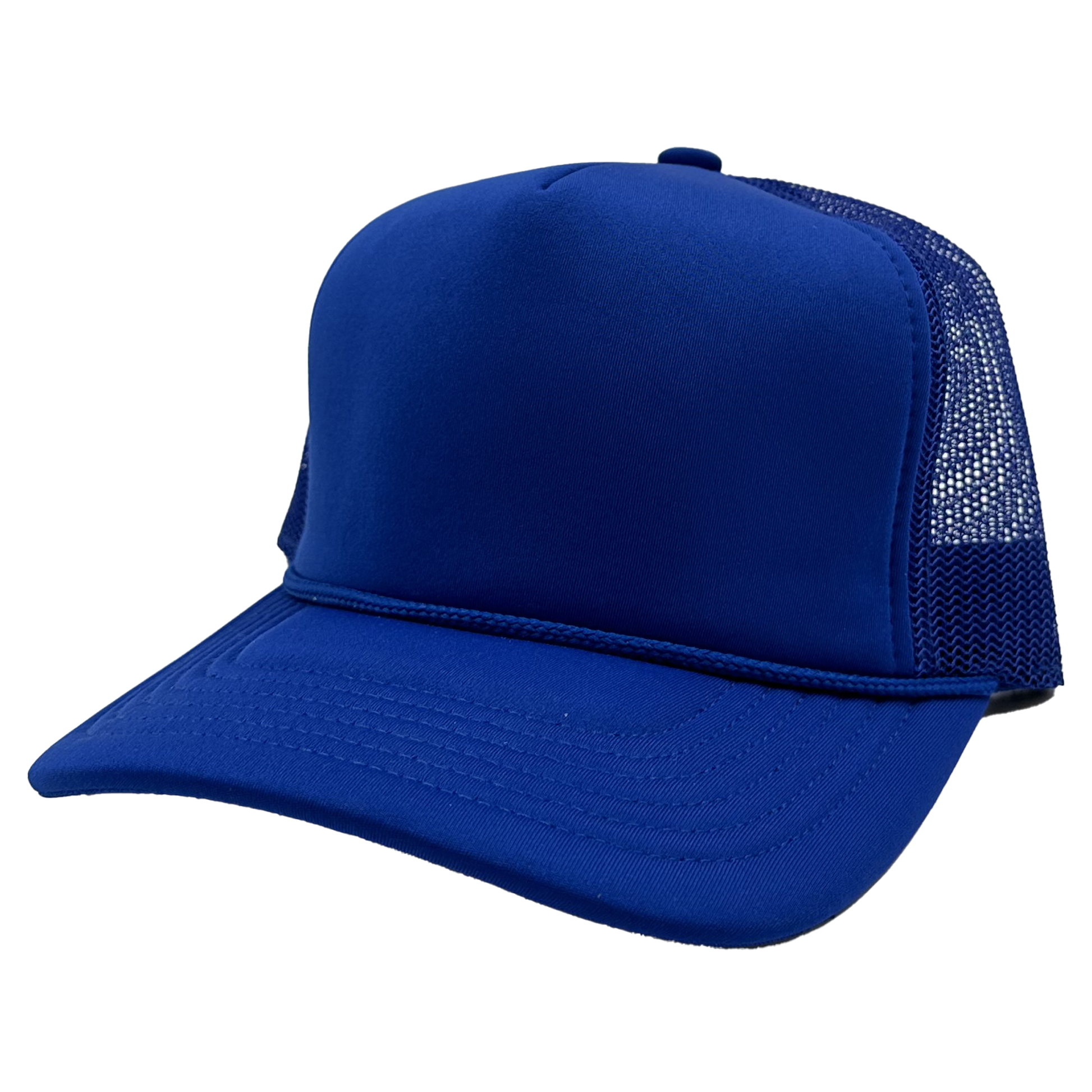 GNV-1222FT - Foam Trucker Cap - Royal / One Size - CAPS