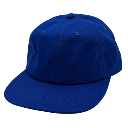 GNV-1004SBP - 6P Washed Cotton - Royal / One Size - CAPS