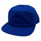 GNV-1040SB - 5 Panels Mid Profile Flat Bill - Royal / One Size - CAPS