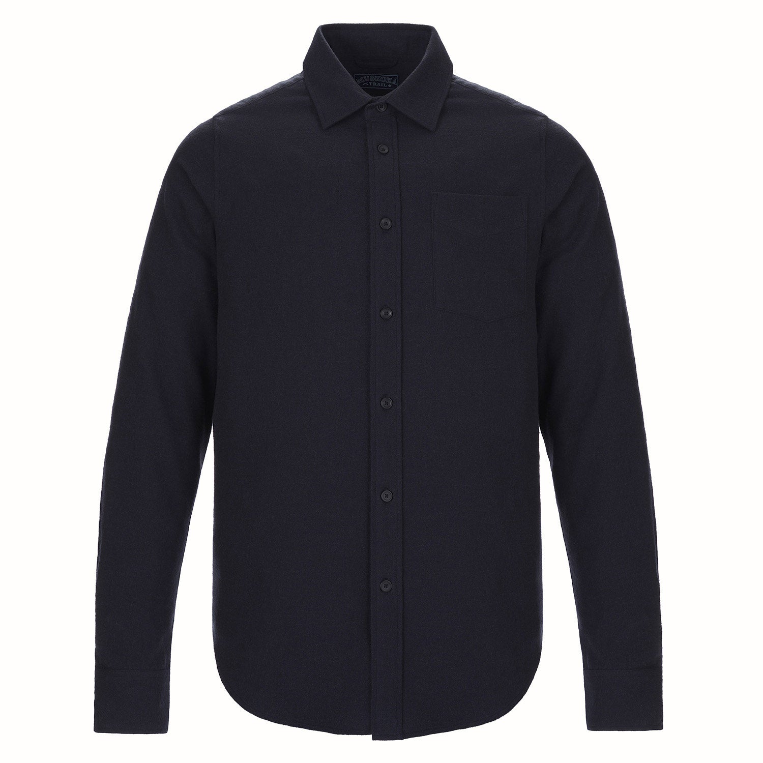 S04500 - Chalet - Men’s Brushed Flannel Shirt - Navy Heather / S / shirt