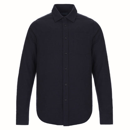 S04500 - Chalet - Men’s Brushed Flannel Shirt - Navy Heather / S / shirt